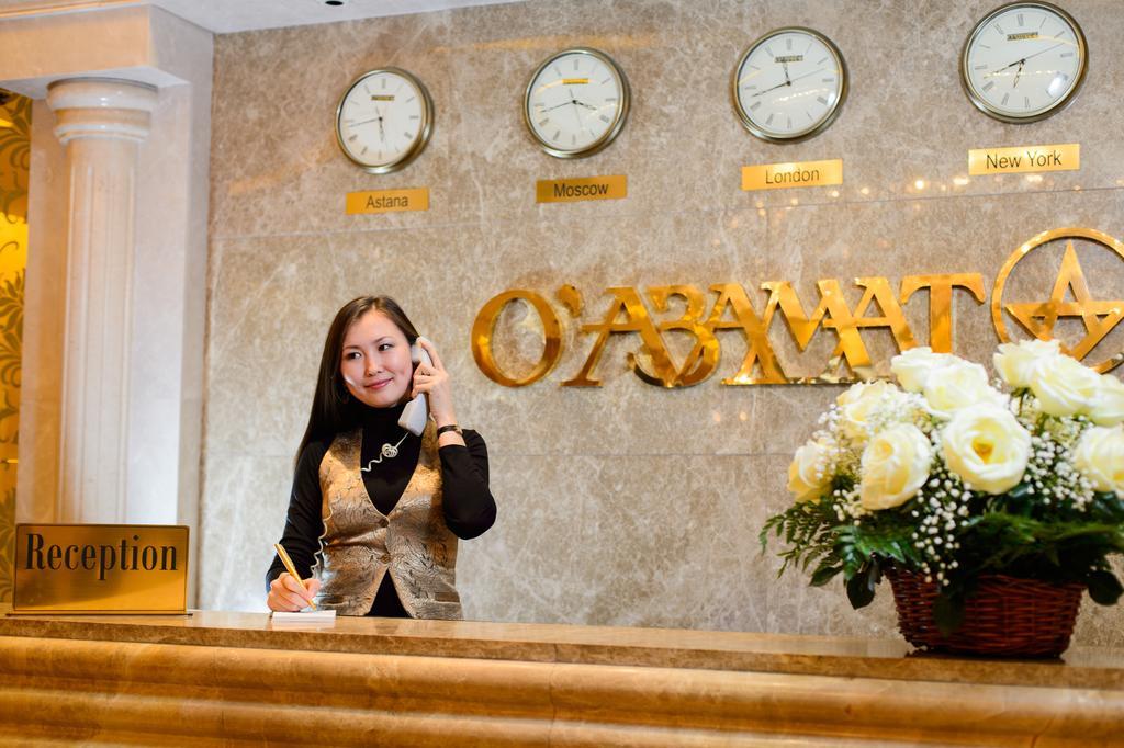 O Azamat Hotel Astana Exterior foto